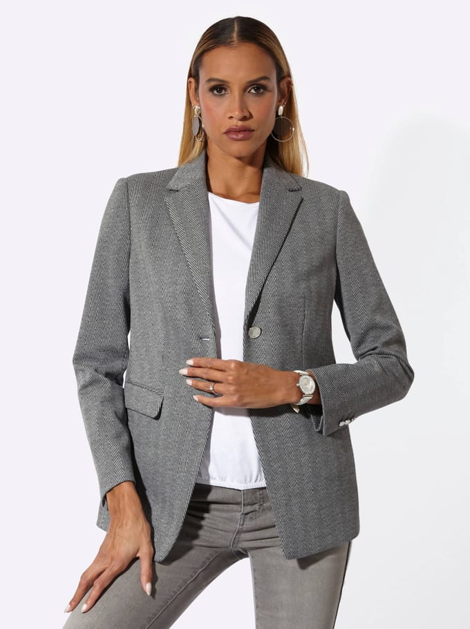 Jersey blazer