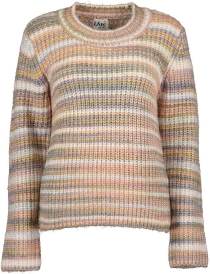 Blue Seven dames - Trui 247952 beige streep maat 42