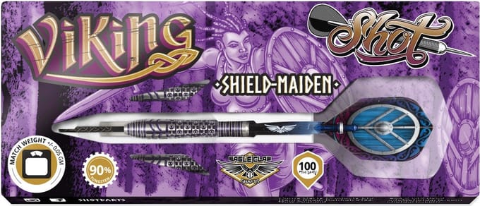 Shot Viking Shield Maiden 90% - Dartpijlen