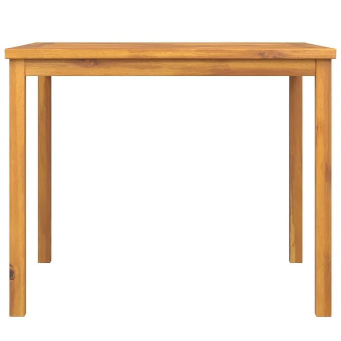 vidaXL - Tuintafel - 90x90x74 - cm - massief - acaciahout