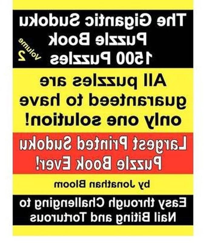 Sudoku Puzzelboek - Logica Spel - Hersenen Trainen - 1500 Puzzels - Groot Formaat - Niet Van Toepassing