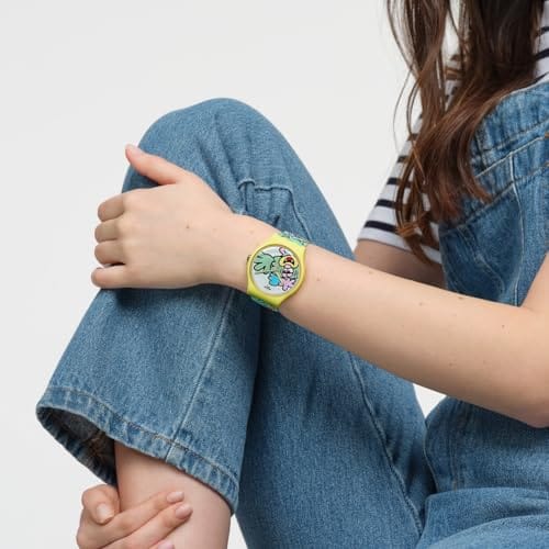 Montre-bracelet Swatch VISTY BY VERDY SO29Z140 beige