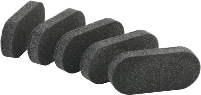 Zone Denmark Singles Afwasspons 14,8 x 6,8 x 2 cm 5 stuks Black