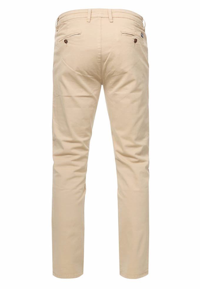 Chino broek "MARSU" regular fit katoen stretch