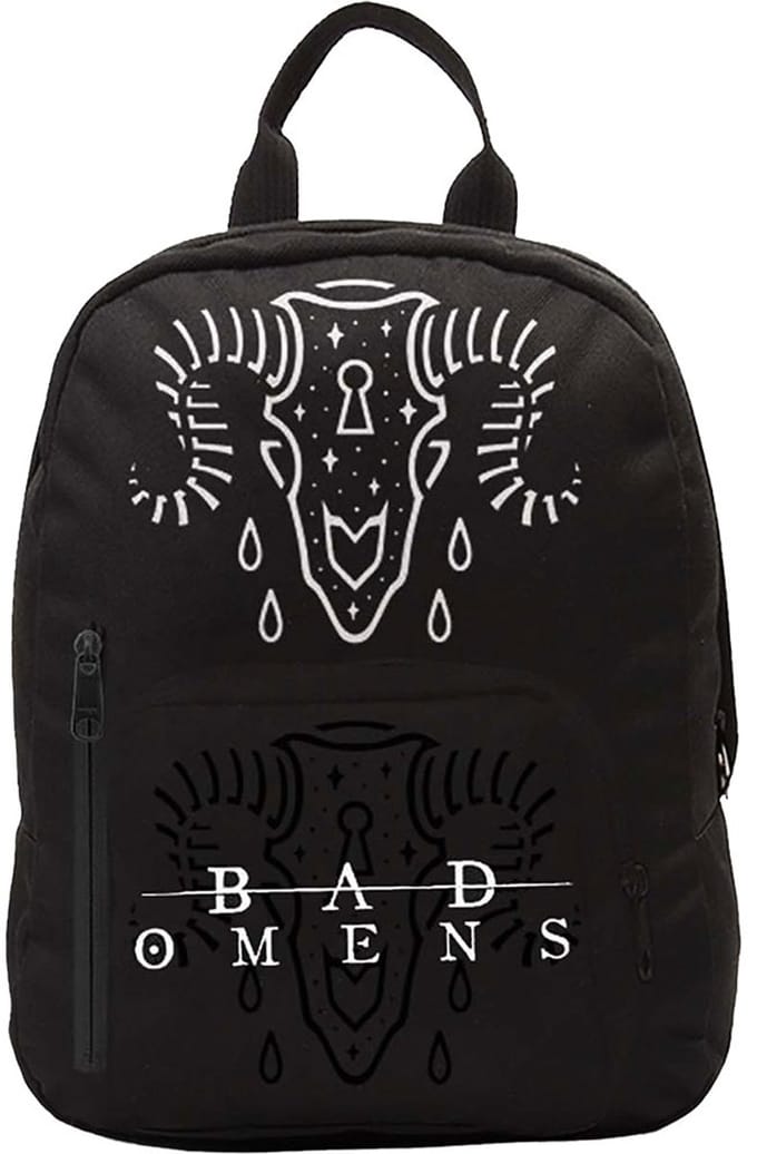Rocksax Bad Omens - Ramskull Mini-rugzak - Zwart
