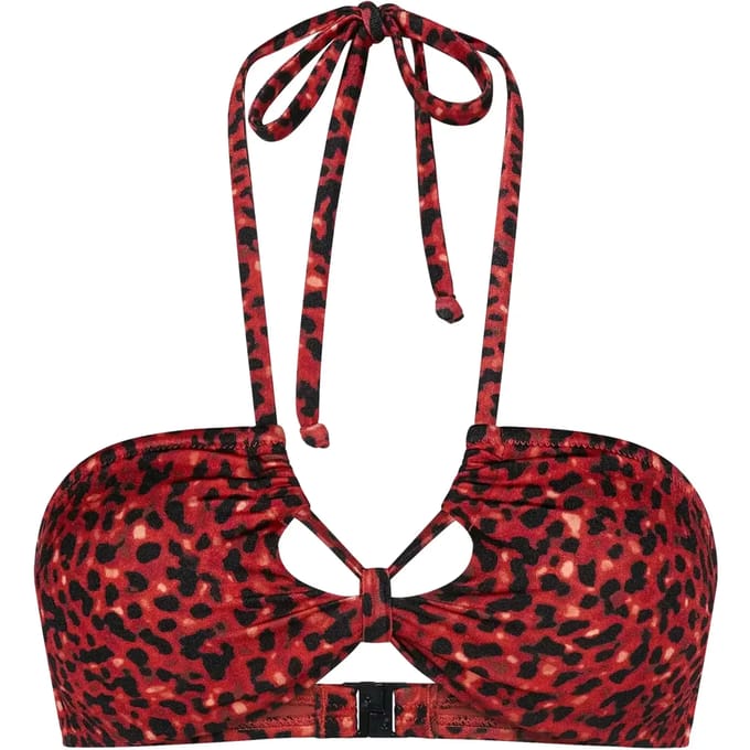 Triumph Bustier-Bikini-Top Red Label Midnight Swim
