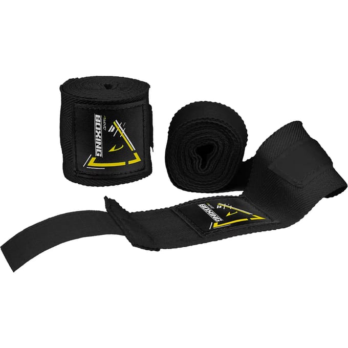 Avento Boks Handbandages - set van 2 - 250x5 mm - Zwart