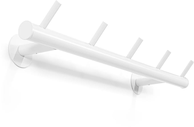 Spinder Design kapstok Odin 02 - Wit - 5 haken - Staal