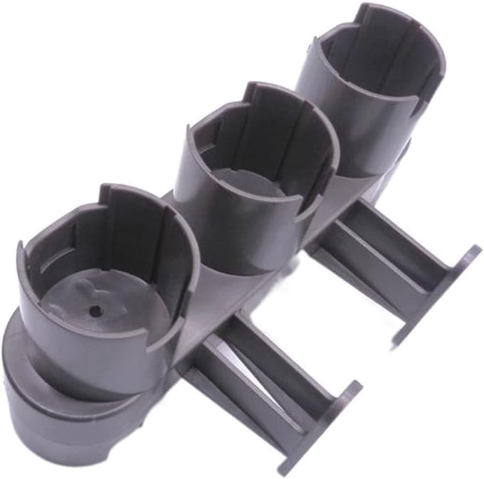 Stofzuiger Opslag - Wandhouder Beugel - Accessoires Netjes - Zonder Boren - 17 x 8 cm - Grijs