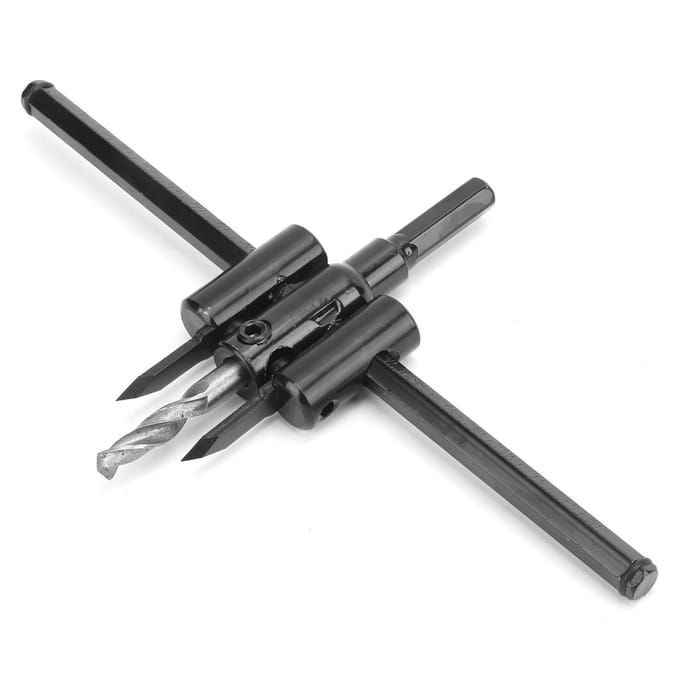 Outil de perçage de menuiserie réglable Mèche hélicoïdale type avion ouvre-trou 30?200mm
