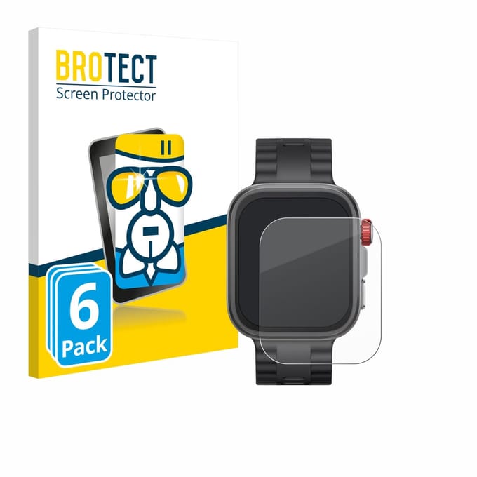 Screenprotector 6 Stuks voor Huawei Watch Fit 4 Pro Beschermglas transparant