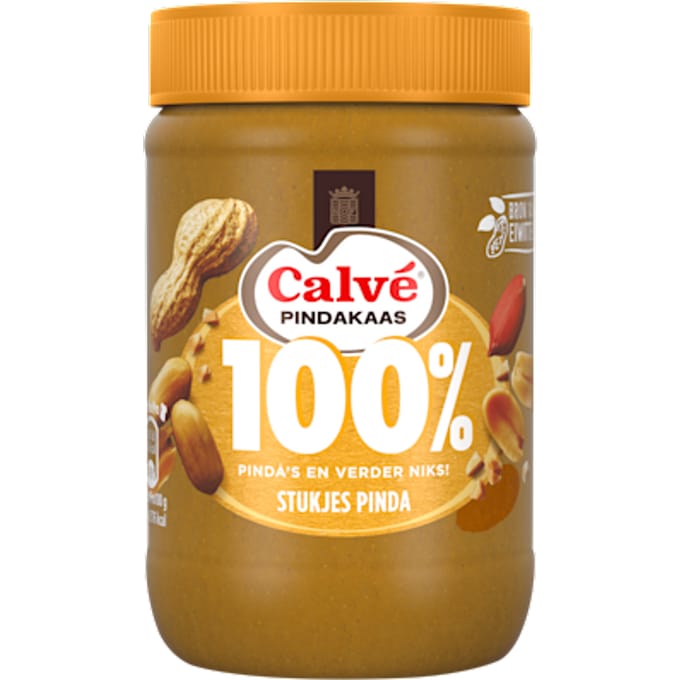 Pindakaas grof gemalen pinda's