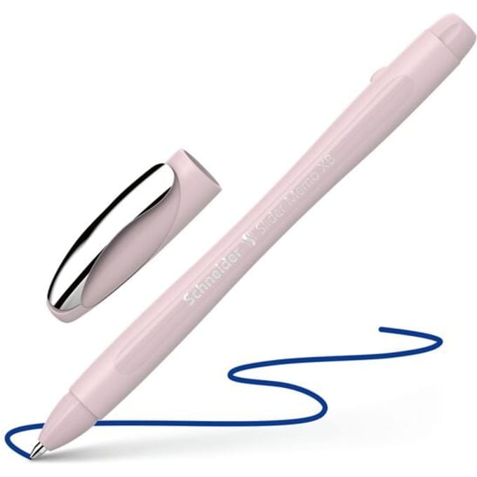 Schneider balpen - Slider Memo Colour Edition - schrijfbreedte XB - Pearl - S-150229