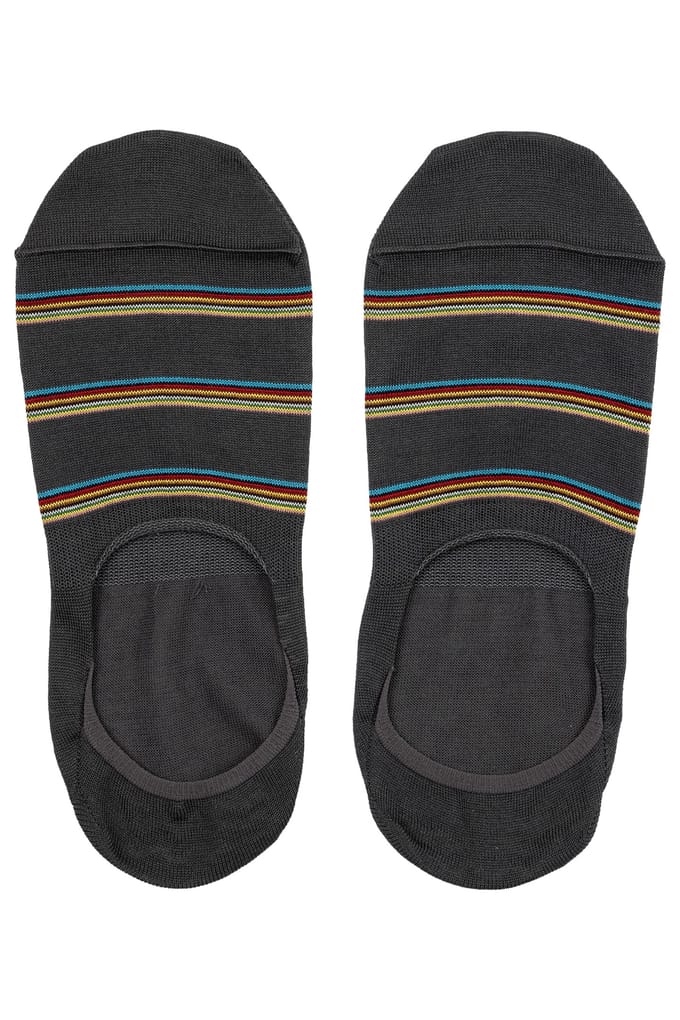 Paul Smith Men Sock Sig Blk No Show Slate Größe: OS | Unterwäsche Outlet | Herren