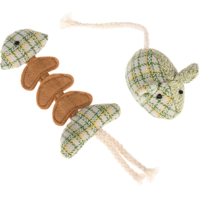 Modern Living Glasgow Kattenspeelset Visgraat 2 Set Katten