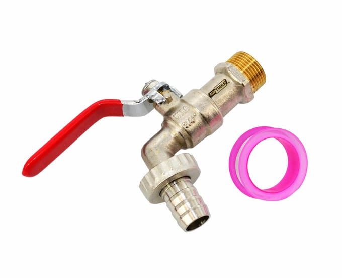 Awtools - Tuinkraan - Mosiaduur - 3/4" Uitgang - 1" Ingang
