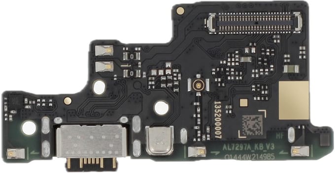 Xiaomi, Laadconnector voor Redmi Note 14 4G USB C poort / Microfoon Service Pakket, Zwart