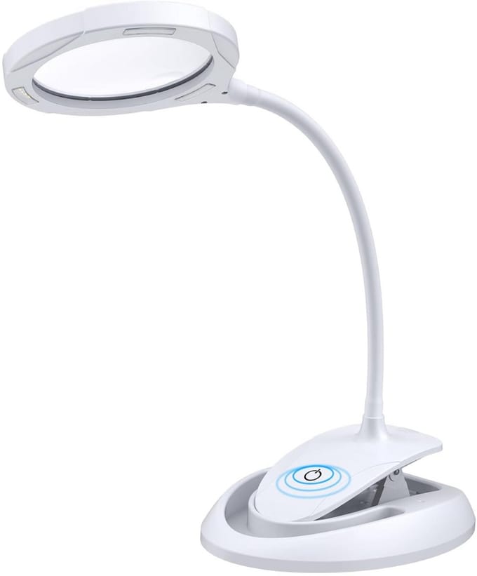 Loeplamp met Standaard - Lamp met Led Verlichting