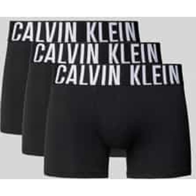 Calvin Klein Trunk (3-pack) - heren boxers normale lengte - zwart