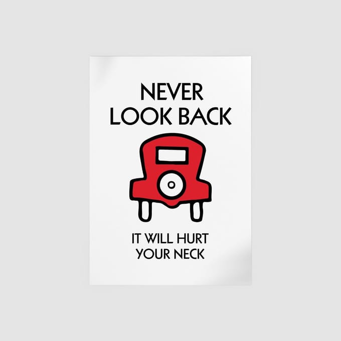 It Will Hurt Your Neck (Monopoly) | Poster | B2: 50 x 70 cm