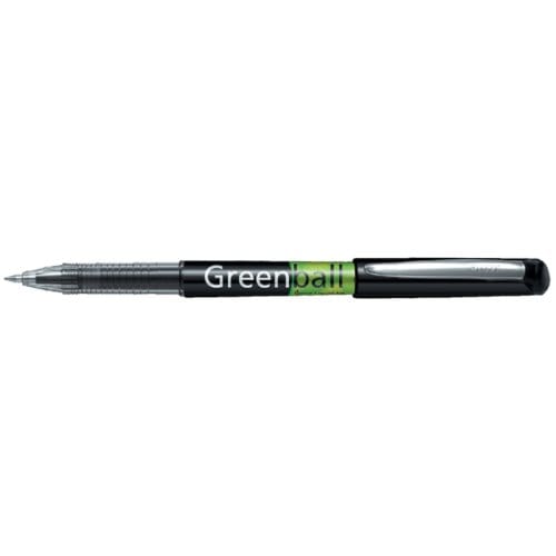 Pilot Green Tecpoint Balpen 0.7mm Zwart - Milieuvriendelijk