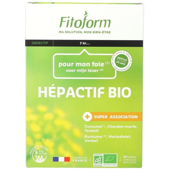 Hepactif Bio Amp 20x10ml Fitoform