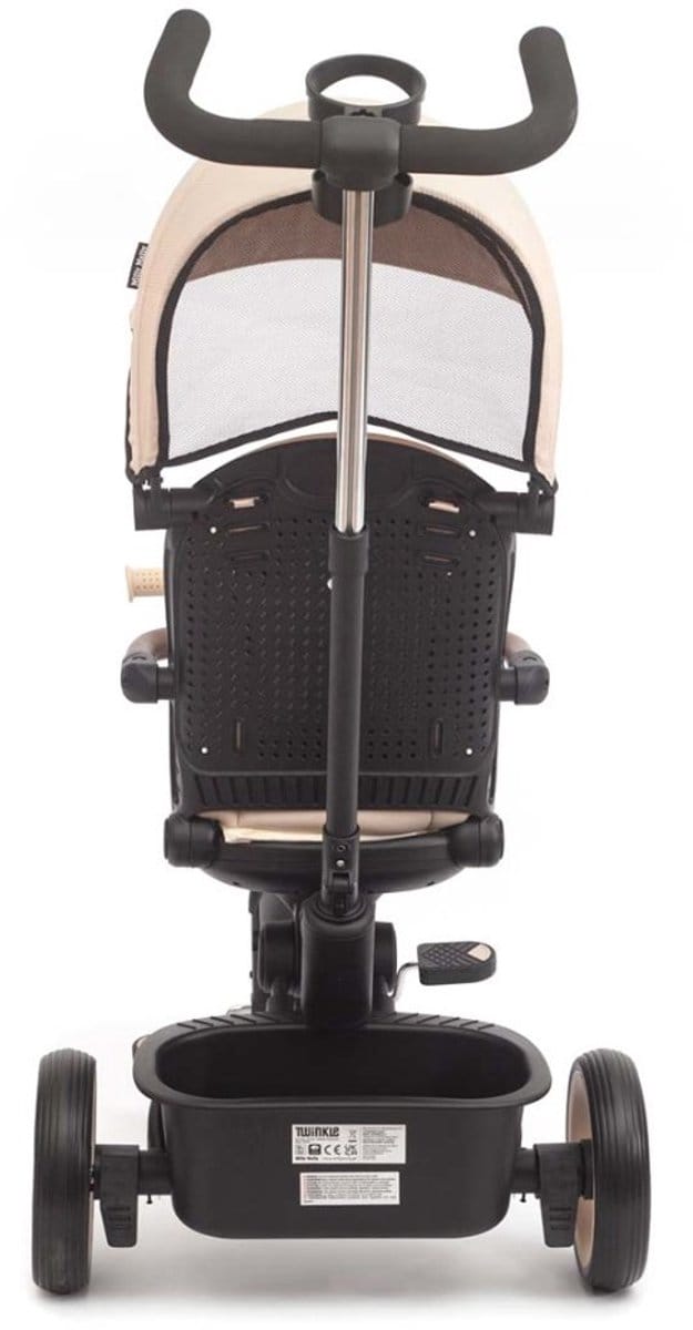 Milly Mally Twinkle driewieler met LED beige - Kinderdriewieler