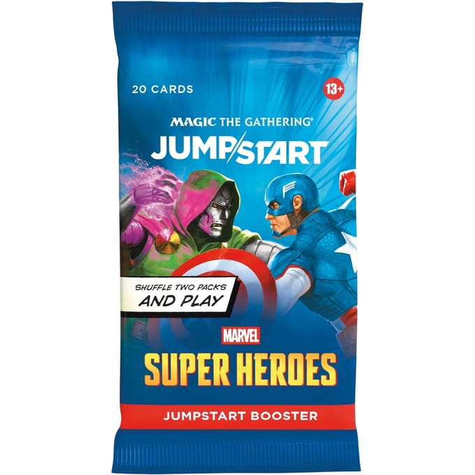 Magic: The Gathering Marvel Super Heroes Jumpstart Booster (20 Cards)