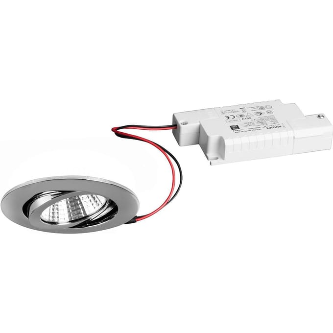 BRUMBERG BB03 inbouw RC driver hoekig chroom