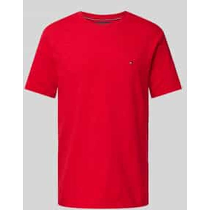 T-shirt met labelstitching