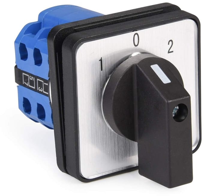 Universele Draaischakelaar 3 Posities 20A 8 Klemmen 690V Camera Schakelaar