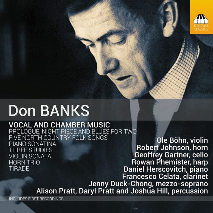 Ole Böhn, Robert Johnson, Geoffrey Gartner - Banks: Vocal & Chamber Music (CD)