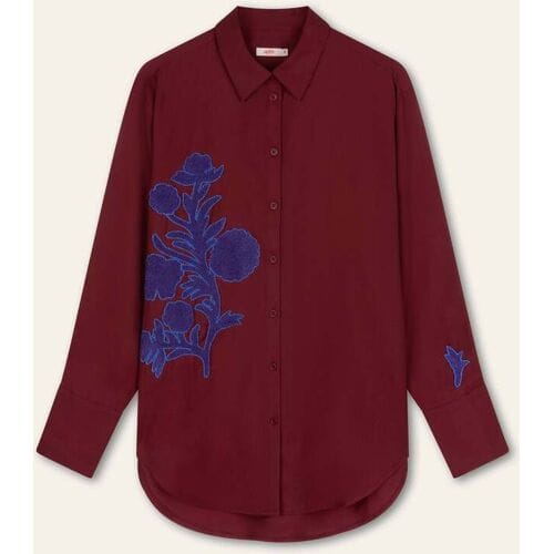 Oilily Bodil Blouse- maat44 Cabernet