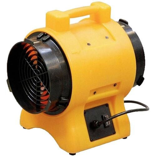 Master Climate Solutions BL 6800 Staande ventilator 750 W (Ø x h) 300 mm x 525 mm Geel/zwart (reflecterend)