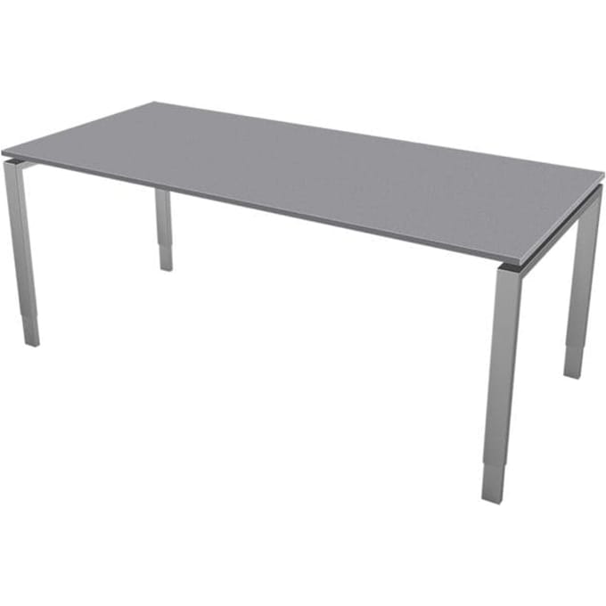 Eettafel Beta 180cm grijs hoogte verstelbaar