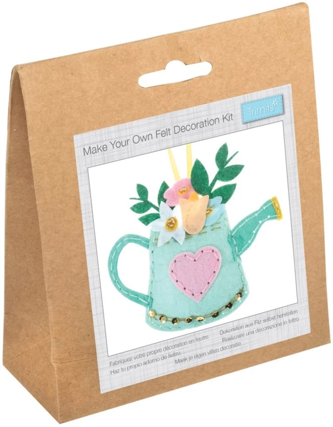 trimits Felt Decoration Kit: Watering Can