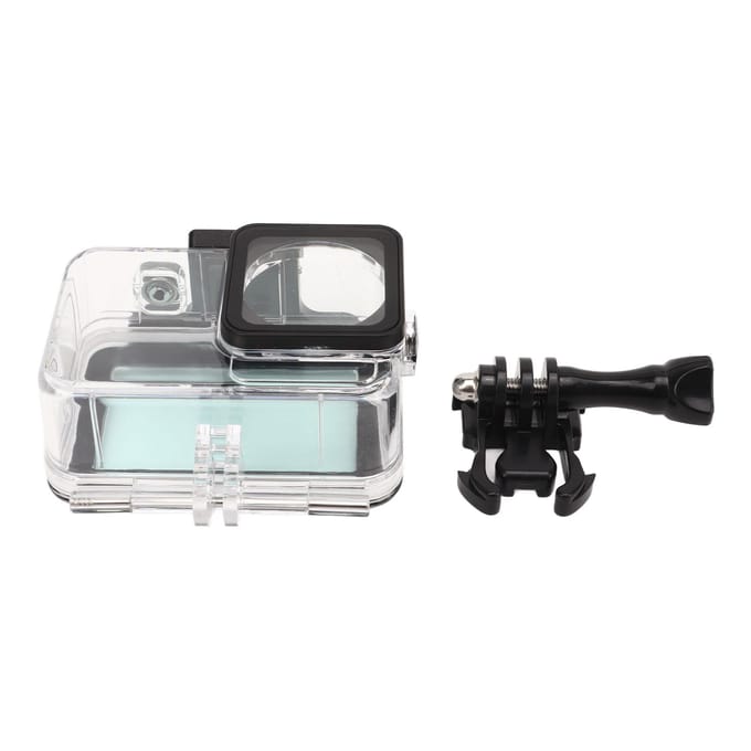 45m Onderwater Actiecamera Waterdichte Behuizing Aanraakbare Achterklep voor DJI OSMO ACTION3 black