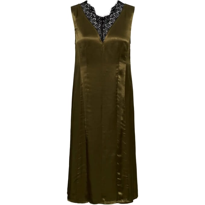 Damesjurk van satijn Soaked in Luxury SLIrini
