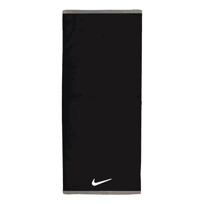 Nike Fundamental Handdoek-Zwart,Wit