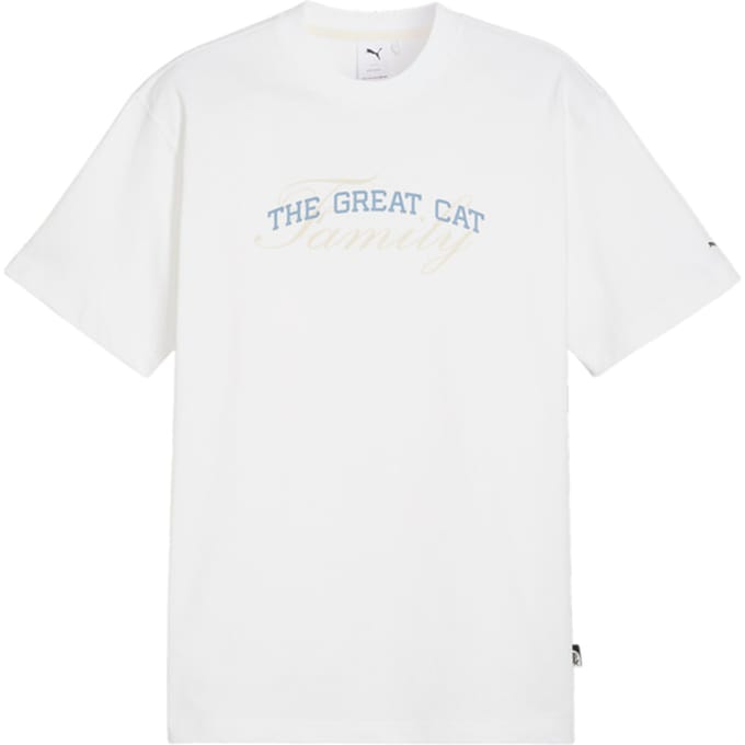 Puma Basketball Nostalgia Graphic Tee T-shirt Wit K02