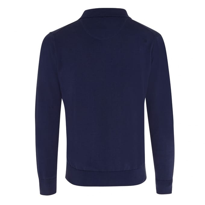 Tresanti SETH Pullover with hidden buttons Navy (TRKWGE049 - 803)
