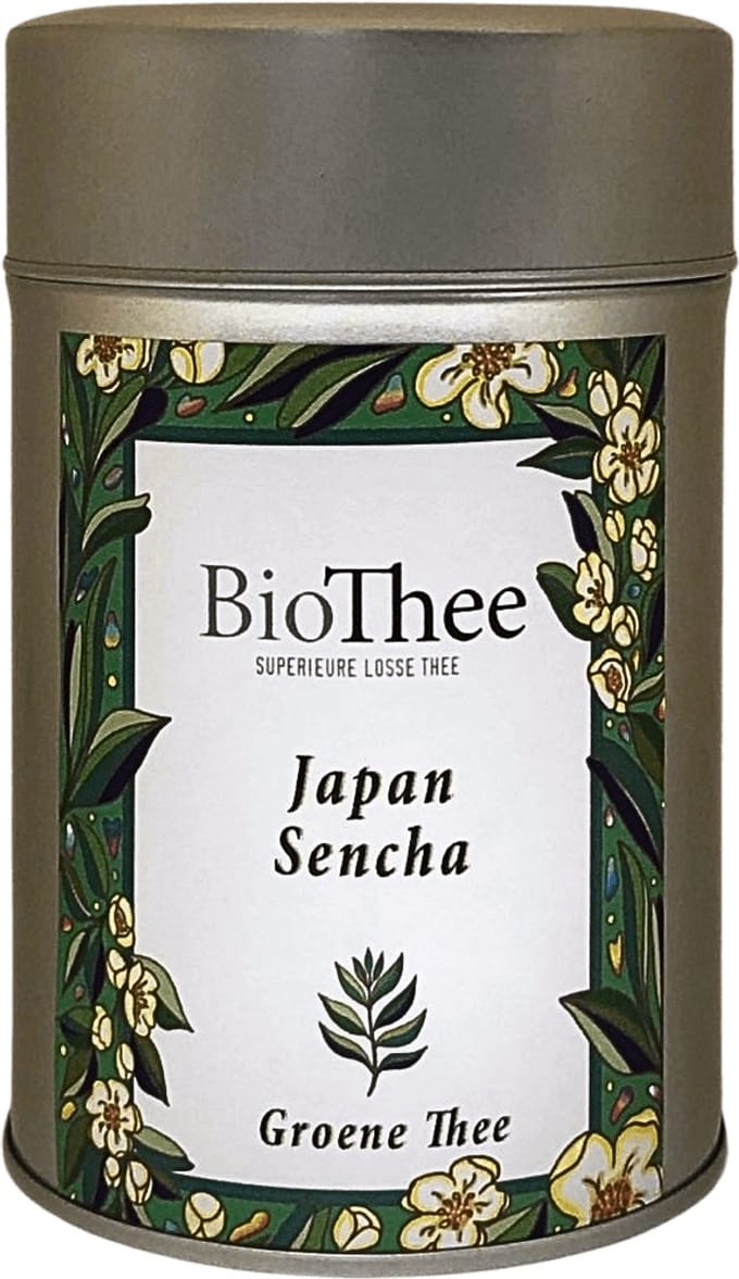 Japan Sencha (Bio) 150 gr. premium biologische thee in busje