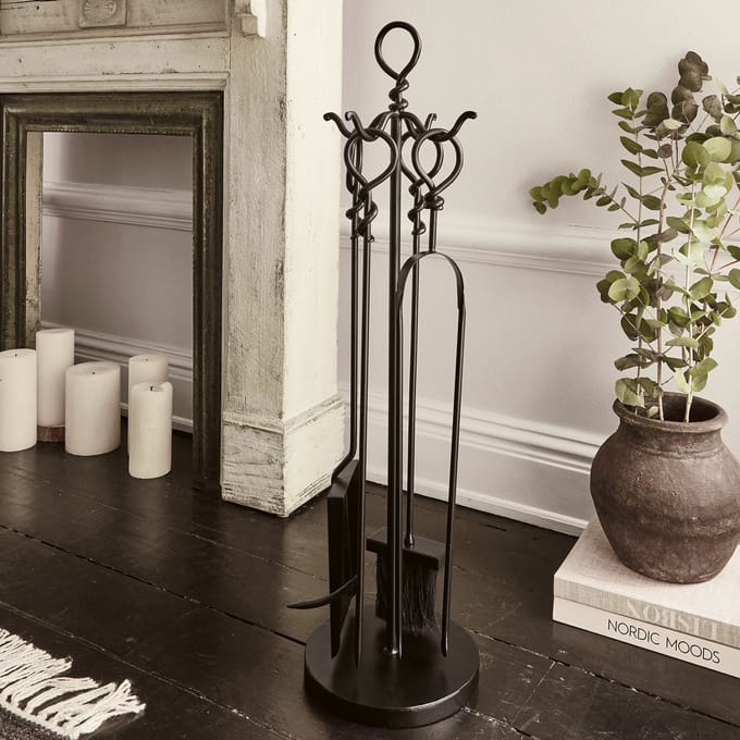 LOBERON Haardset Tetbury zwart