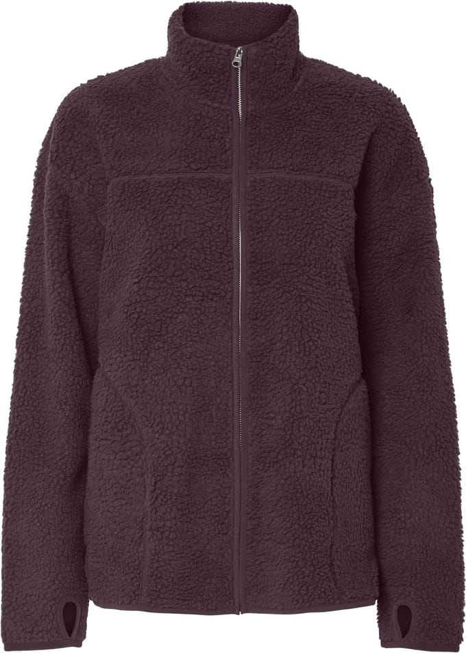 PIECES - PCSADIA LS TEDDY JACKET NOOS BC - Dames - Gewatteerde jassen