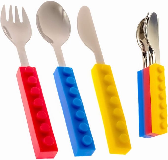 Cuhostki-3pcs-Child-Tableware-Silicone-Non-Slip-BPA-Free