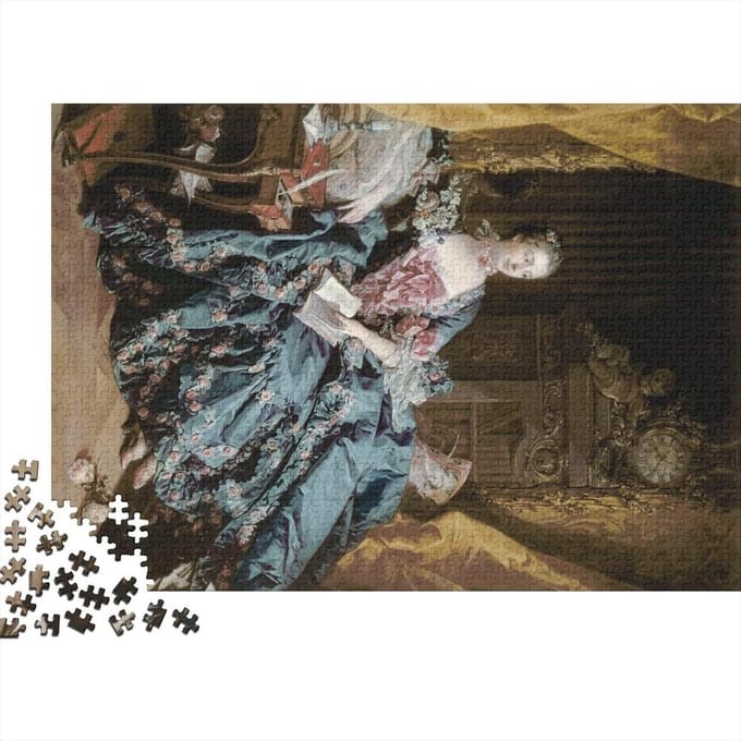 Legpuzzel - Kunstpuzzel - Ontspanning - Letters op achterkant - 1000 stukjes - Klassiek schilderij