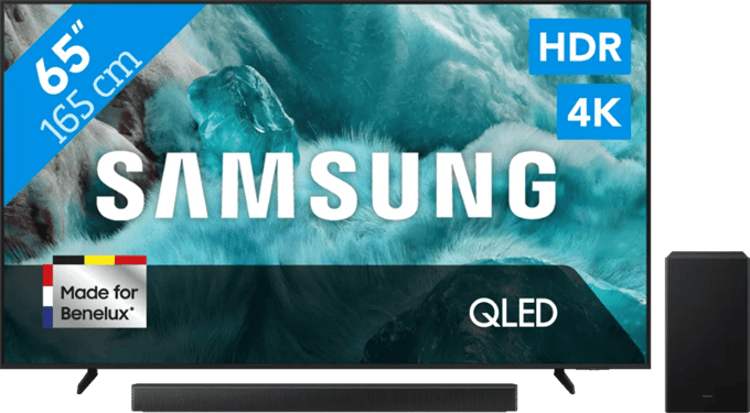 Samsung 65" QLED Q7F4 4K (2025) + Samsung HW-B66CF (2025)