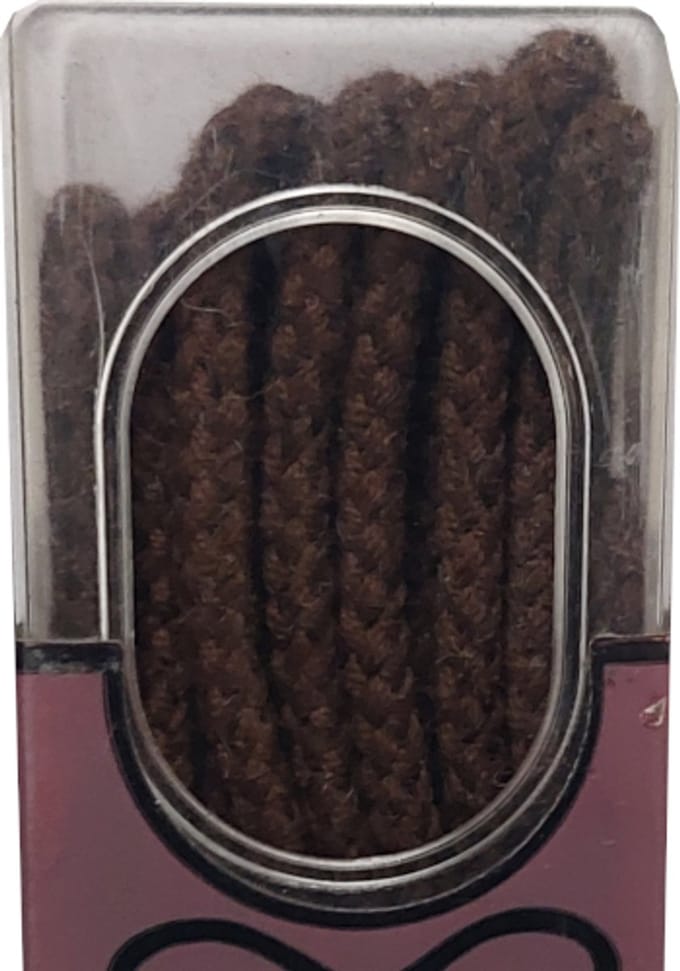 Bob Veter - Donker Bruin - Rond - Koord Veters - Lengte 90 cm - Dikte 3 mm - Schoenveter
