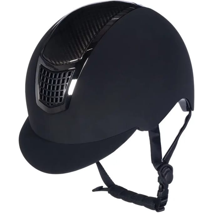 Veiligheidshelm cap Carbon Professional zwart maat S (53-55cm)