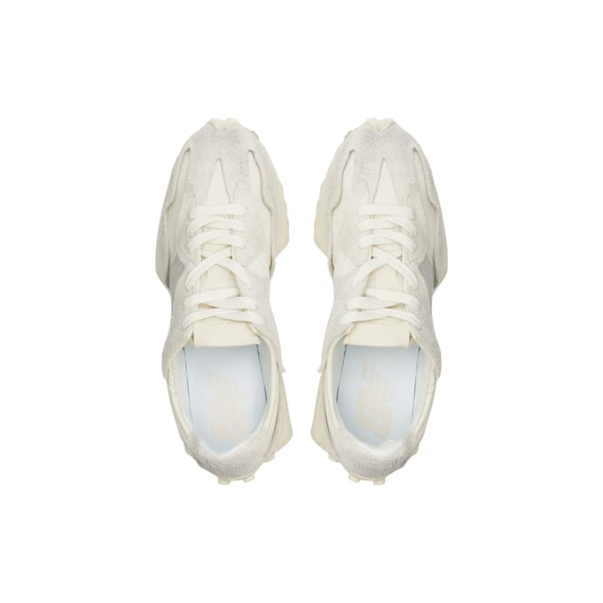New Balance 327 Sel Marin Angora Baskets Unisexe Grises U327WCC 36 white